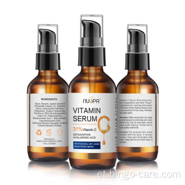 C-vitamiini seerum Skin Care niisutav valgendav seerum